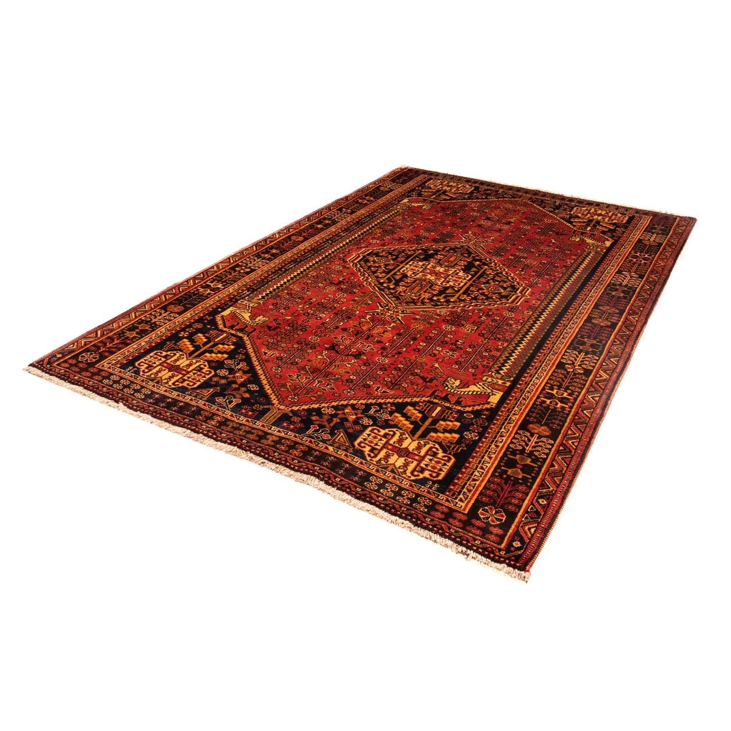 Alfombra persa - Nómada - 261 x 171 cm - rojo