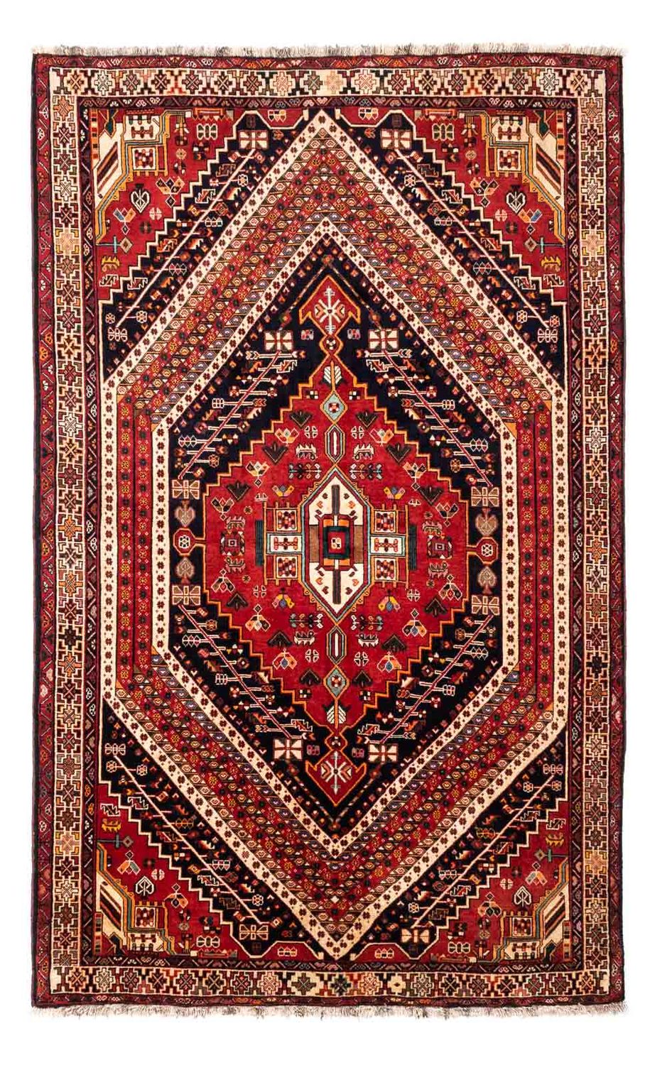 Alfombra persa - Nómada - 268 x 170 cm - azul oscuro