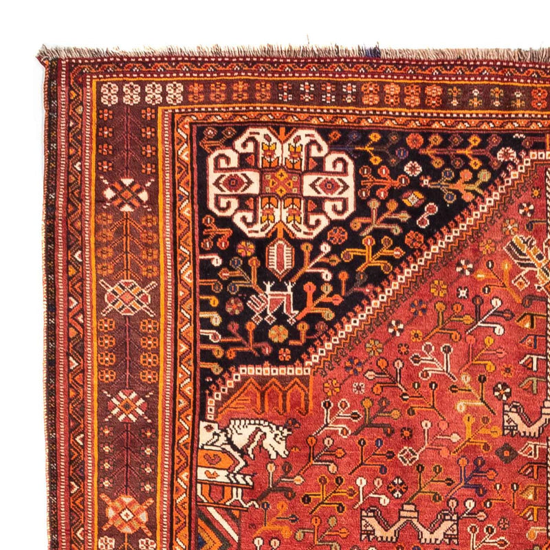 Alfombra persa - Nómada - 255 x 162 cm - rojo