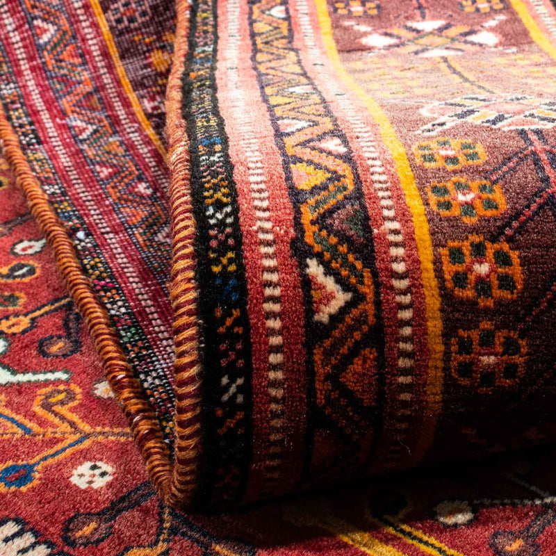Alfombra persa - Nómada - 255 x 162 cm - rojo