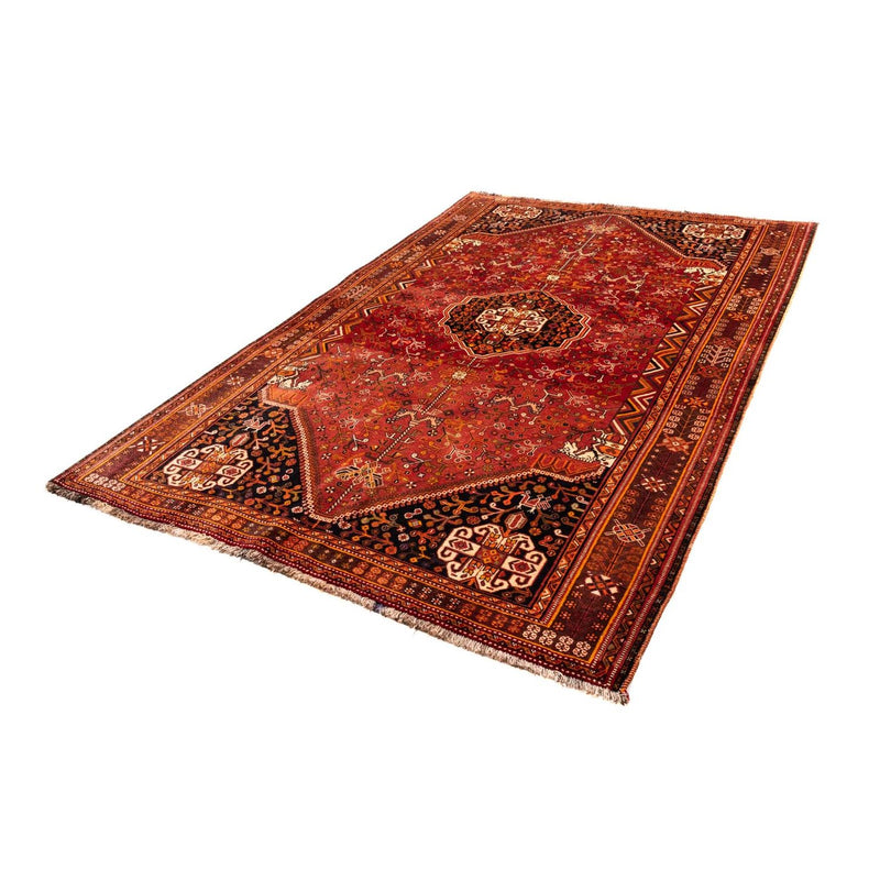 Alfombra persa - Nómada - 255 x 162 cm - rojo