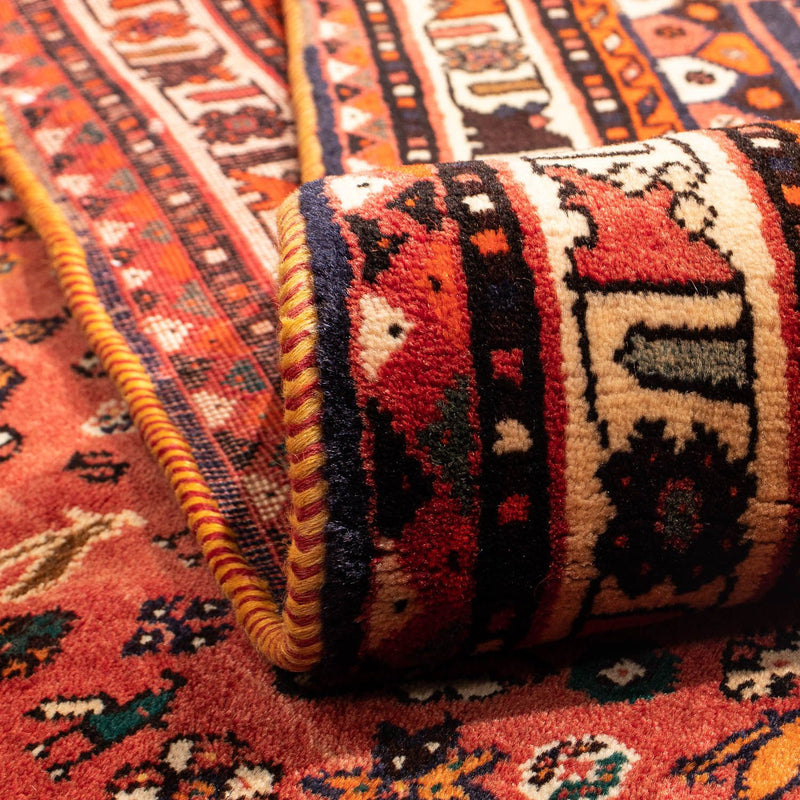 Alfombra persa - Nómada - 282 x 213 cm - rojo oscuro
