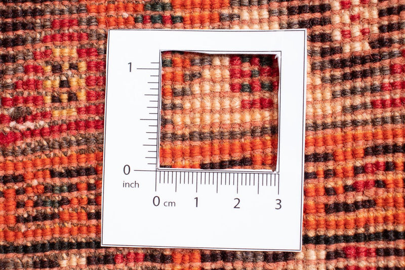Alfombra persa - Nómada - 282 x 213 cm - rojo oscuro