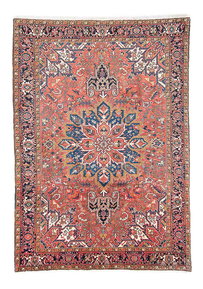 Alfombra persa - Nómada - 326 x 234 cm - rojo claro