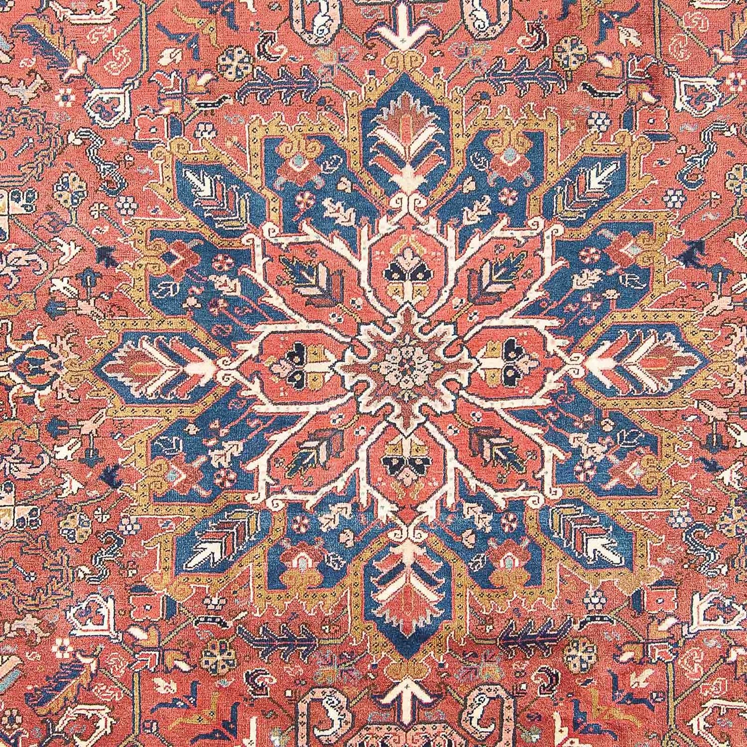 Alfombra persa - Nómada - 326 x 234 cm - rojo claro