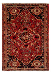 Alfombra persa - Nómada - 273 x 198 cm - rojo oscuro