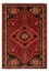 Alfombra persa - Nómada - 273 x 198 cm - rojo oscuro