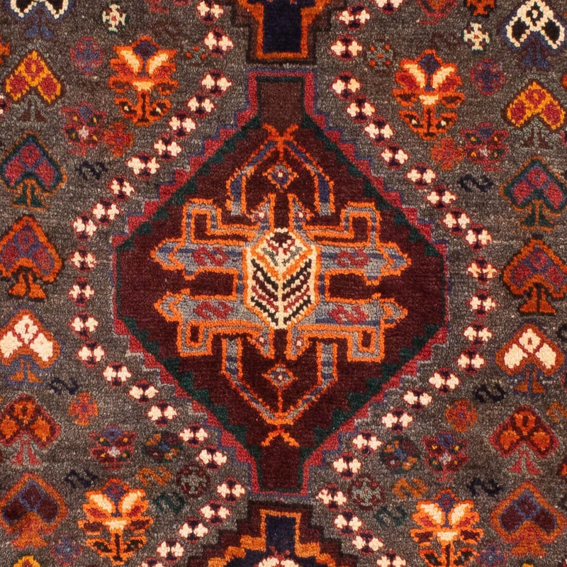 Alfombra persa - Nómada - 158 x 86 cm - marrón oscuro