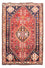 Alfombra persa - Nómada - 157 x 106 cm - rojo oscuro