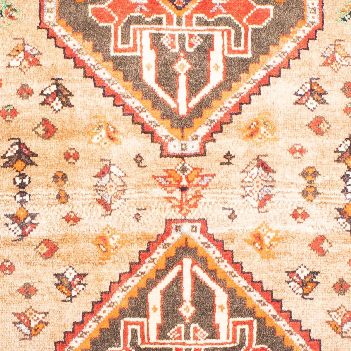 Alfombra persa - Nómada - 150 x 82 cm - beige