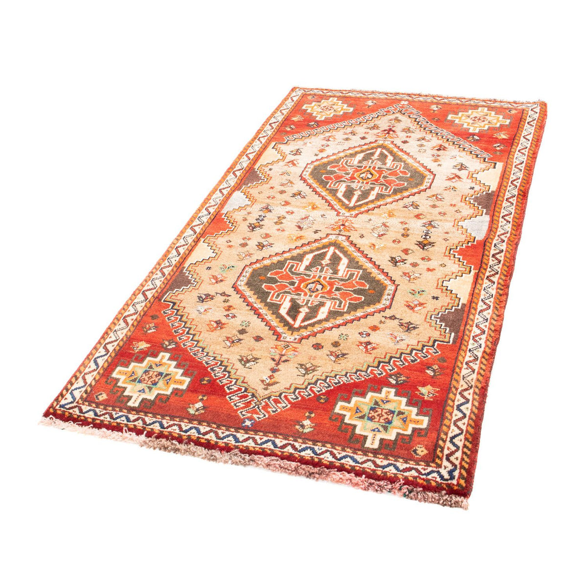 Alfombra persa - Nómada - 150 x 82 cm - beige