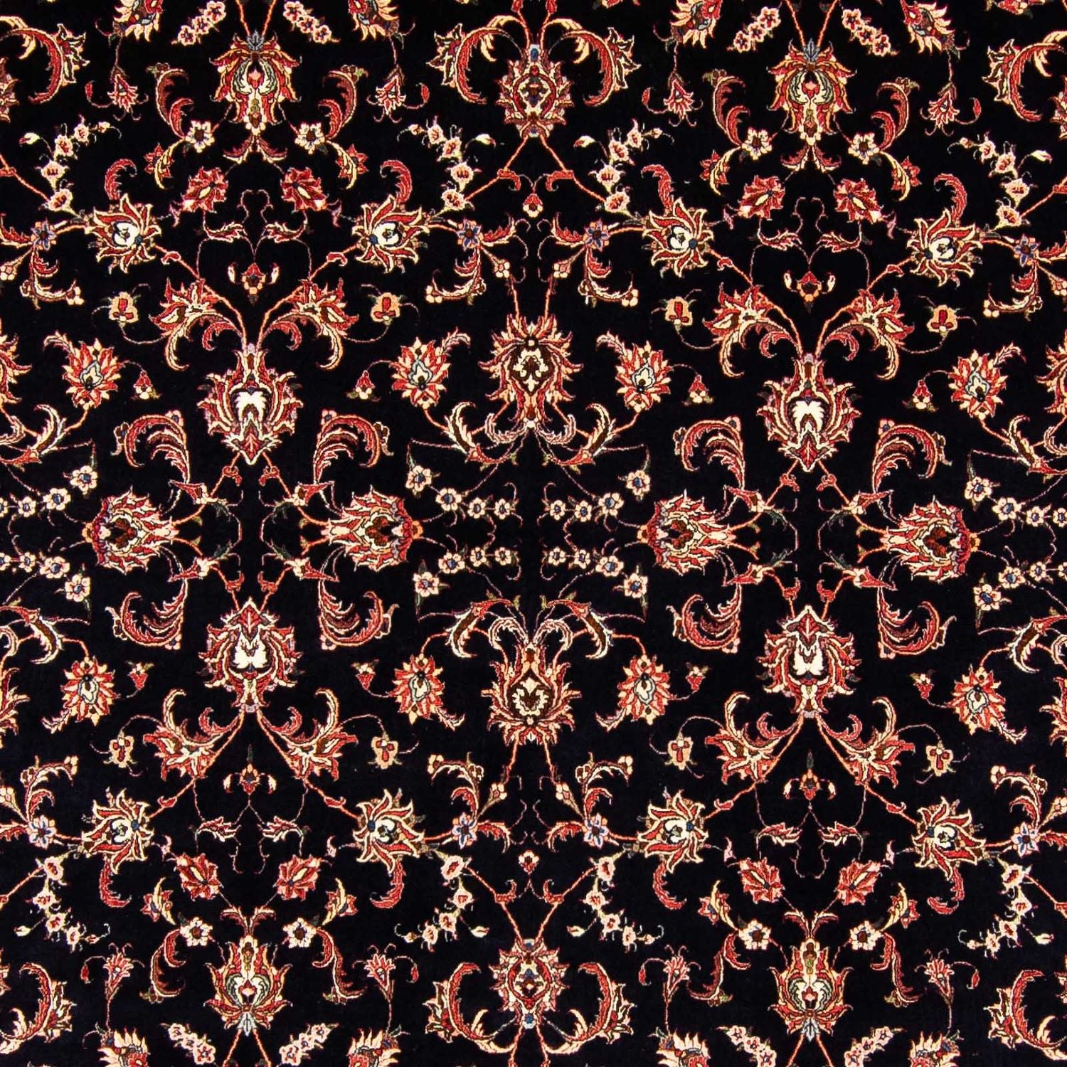Alfombra persa - Bidjar - 400 x 301 cm - azul oscuro