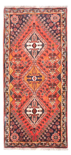 Alfombra de pasillo Alfombra persa - Nómada - 174 x 81 cm - rojo