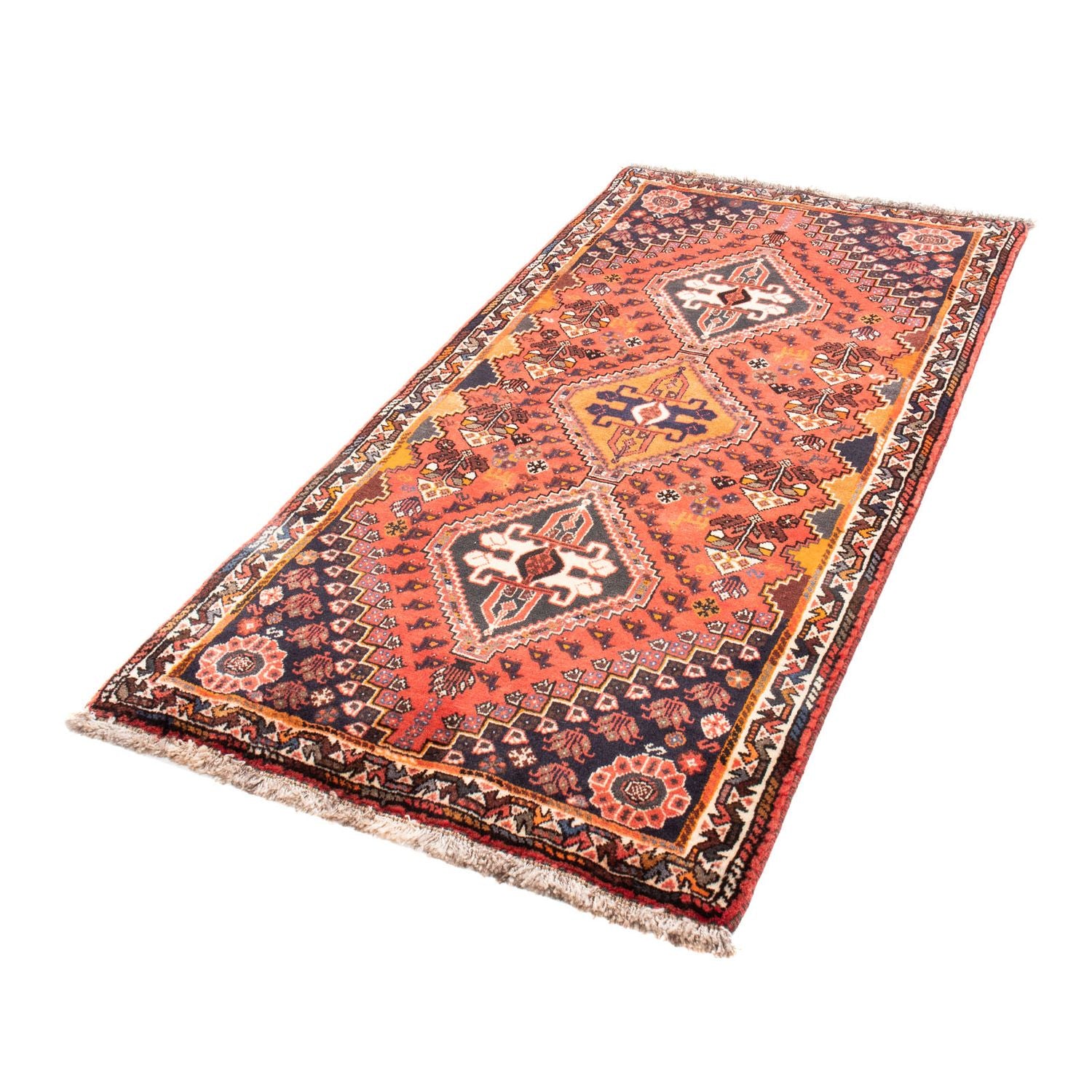 Alfombra de pasillo Alfombra persa - Nómada - 174 x 81 cm - rojo
