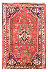 Alfombra persa - Nómada - 166 x 107 cm - rojo