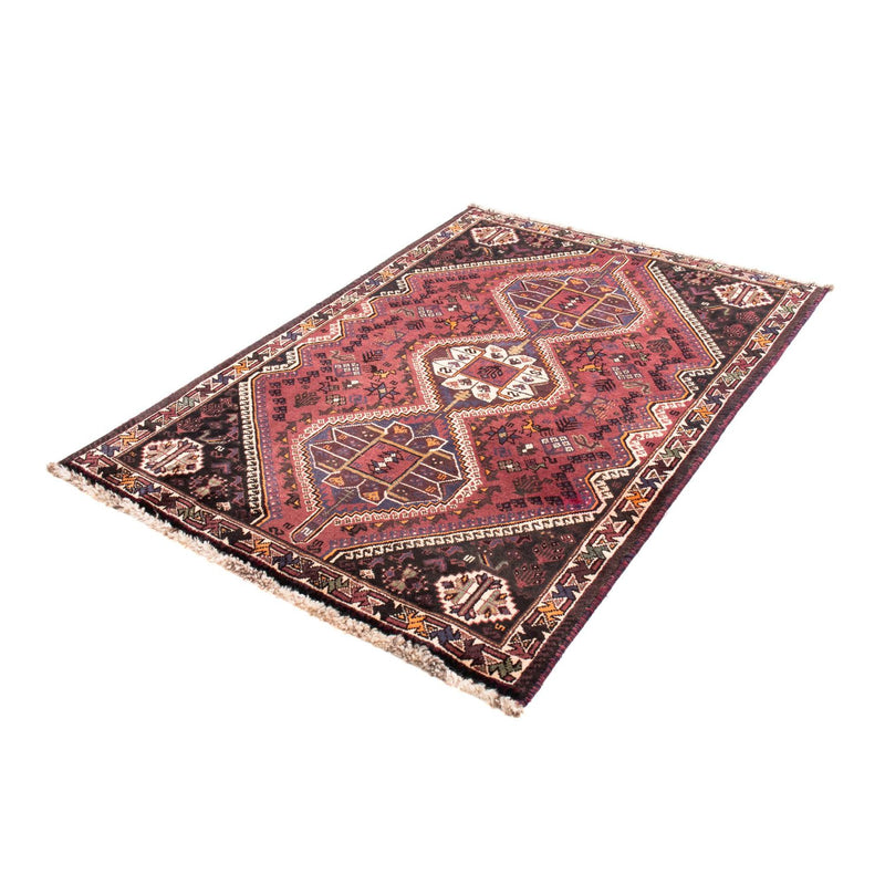 Alfombra persa - Nómada - 157 x 108 cm - rojo oscuro