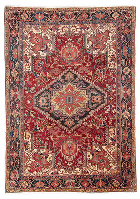 Alfombra persa - Nómada - 328 x 232 cm - rojo