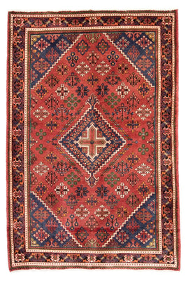 Alfombra persa - Nómada - 210 x 133 cm - rojo