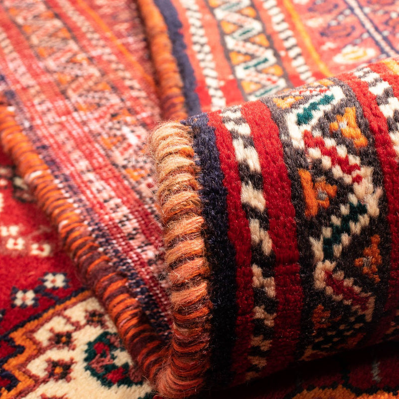 Alfombra persa - Nómada - 272 x 185 cm - rojo oscuro