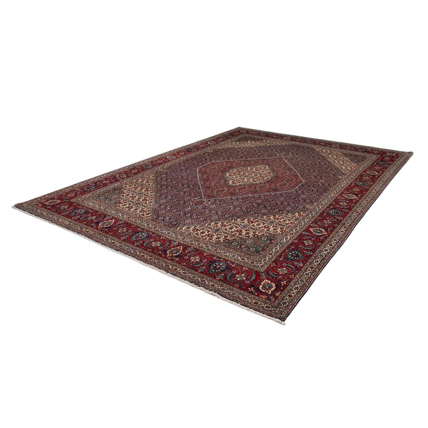 Alfombra Persa - Tabriz - Real - 340 x 243 cm - marrón