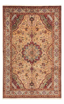 Alfombra Persa - Tabriz - Real - 297 x 195 cm - marrón claro