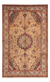 Alfombra Persa - Tabriz - Real - 297 x 195 cm - marrón claro