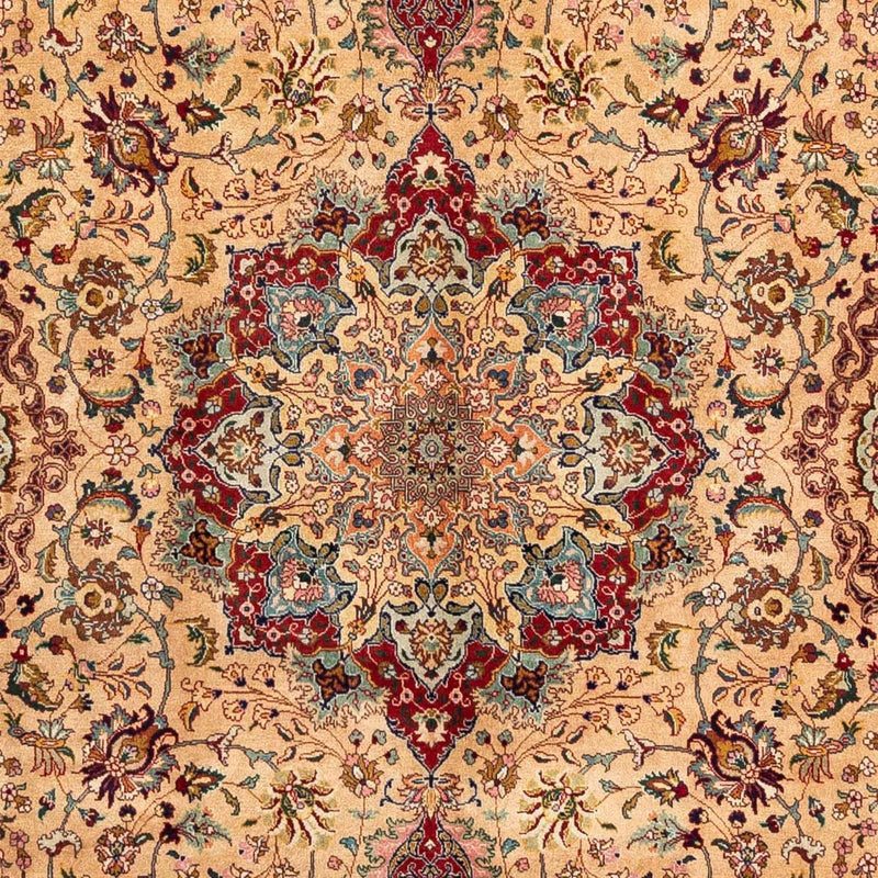 Alfombra Persa - Tabriz - Real - 297 x 195 cm - marrón claro