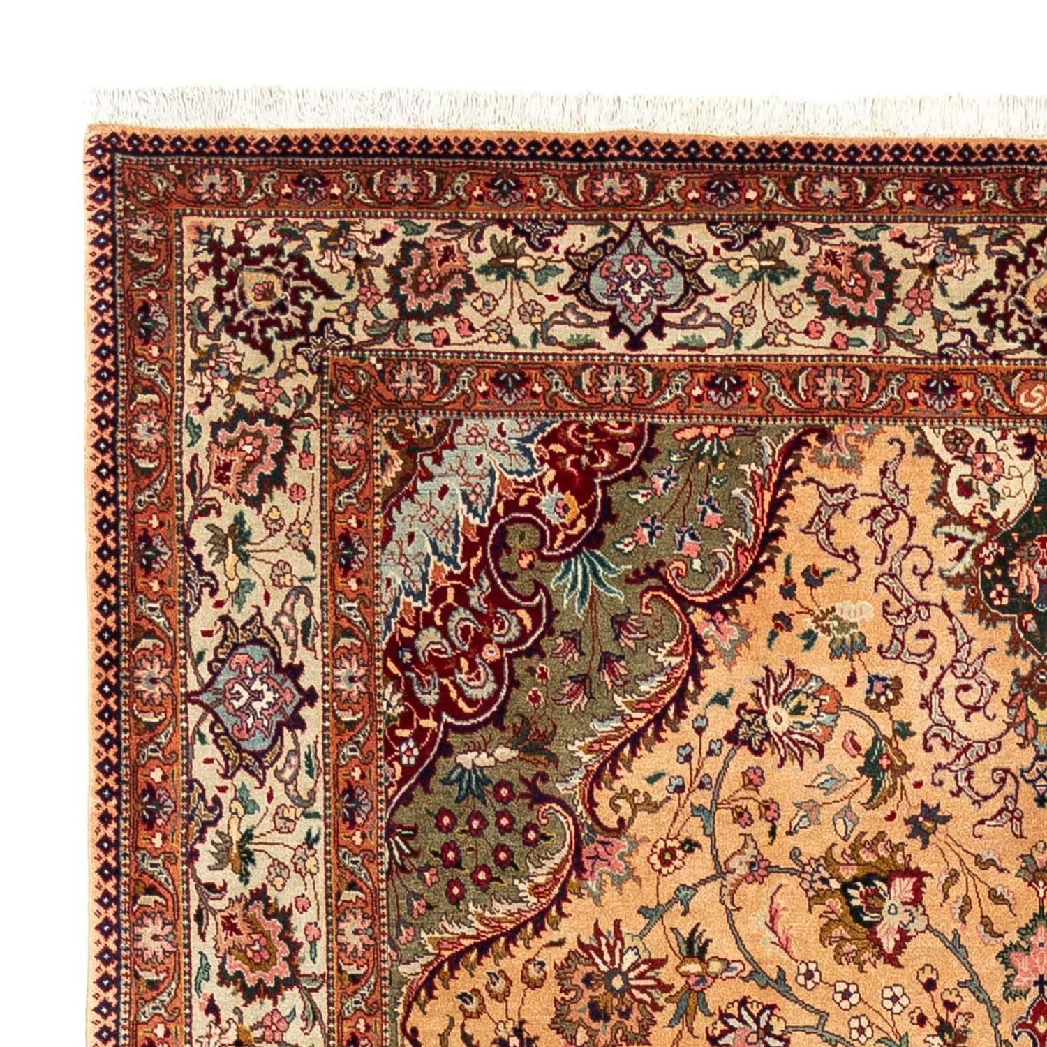 Alfombra Persa - Tabriz - Real - 297 x 195 cm - marrón claro