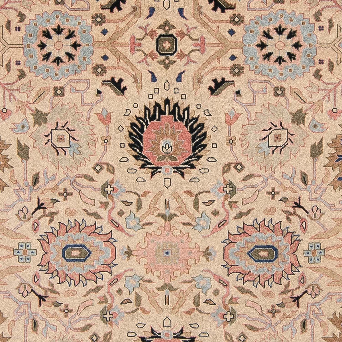 Alfombra Persa - Tabriz - Real - 295 x 233 cm - marrón claro