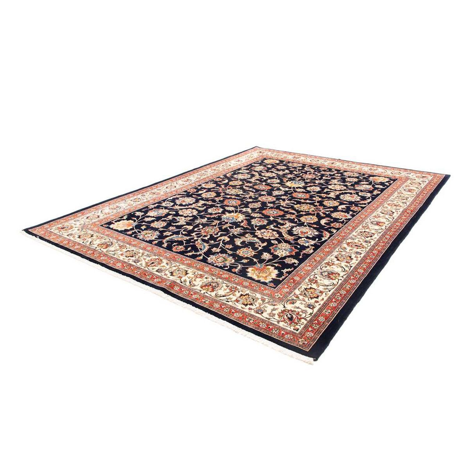 Alfombra persa - Clásica - 333 x 250 cm - azul oscuro