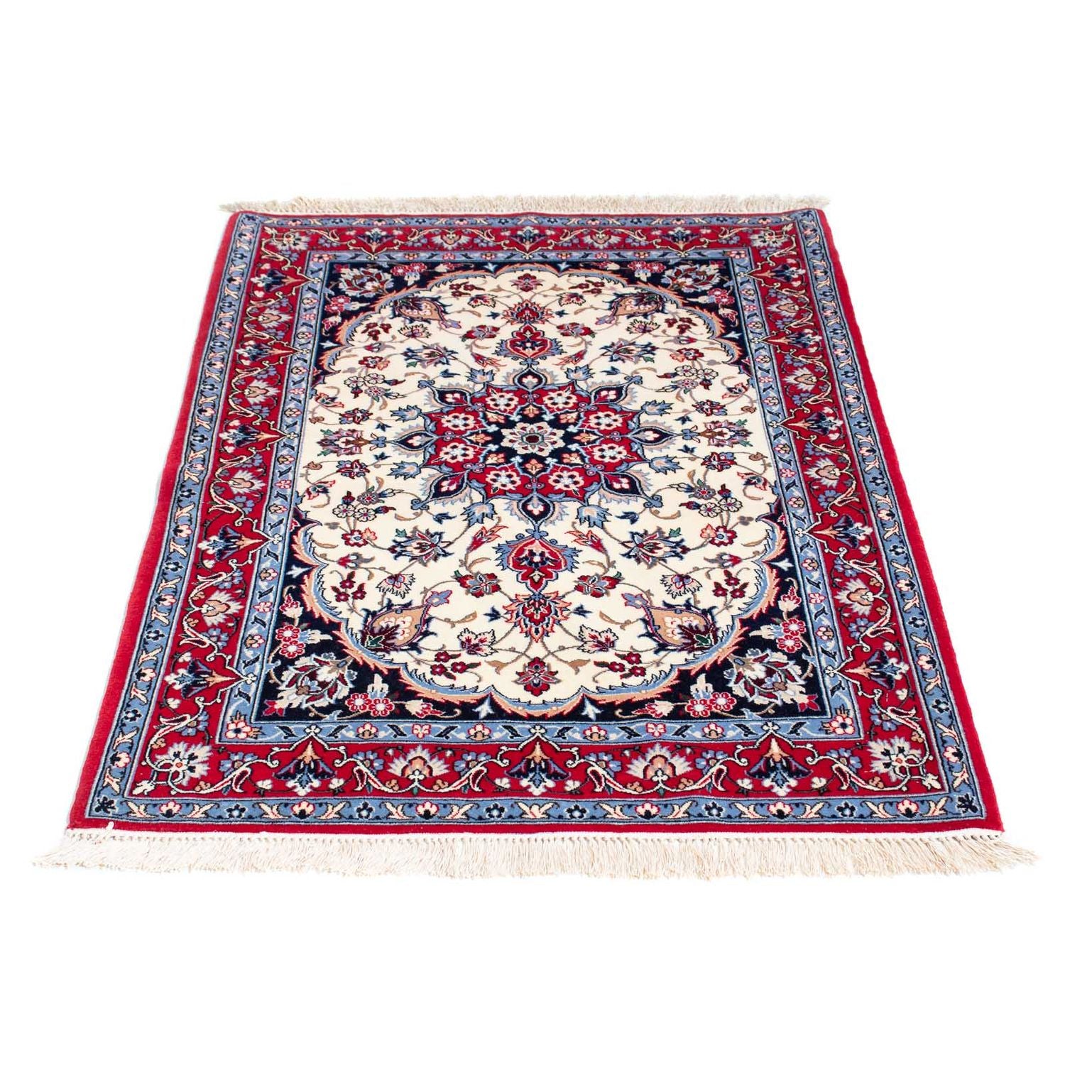 Alfombra Persa - Isfahan - Prima - 118 x 82 cm - beige