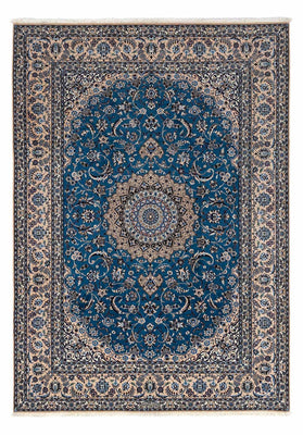 Alfombra Persa - Nain - Real - 345 x 255 cm - azul