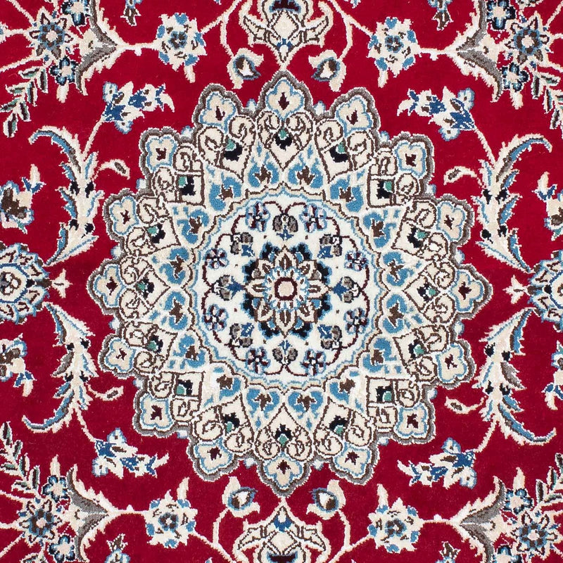Alfombra Persa - Nain - Real - 179 x 110 cm - rojo