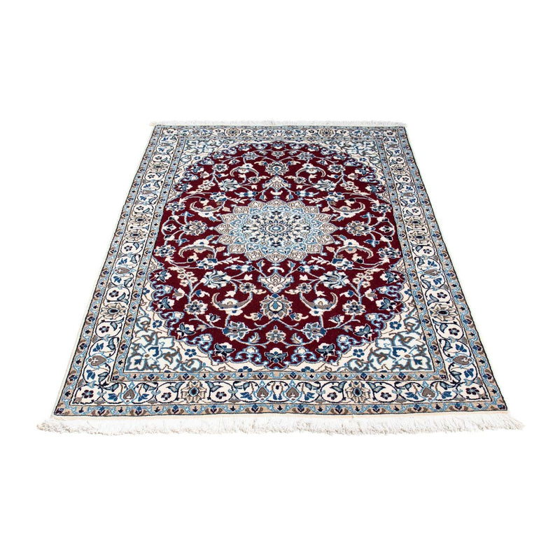Alfombra de pasillo Alfombra Persa - Nain - Real - 178 x 106 cm - rojo oscuro