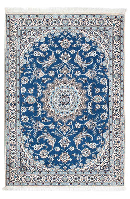 Alfombra Persa - Nain - Real - 172 x 115 cm - azul