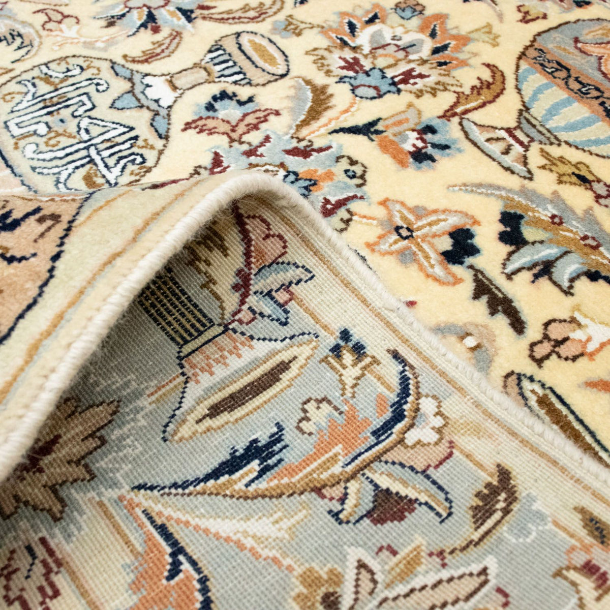 Alfombra persa - Clásica - 202 x 128 cm - beige