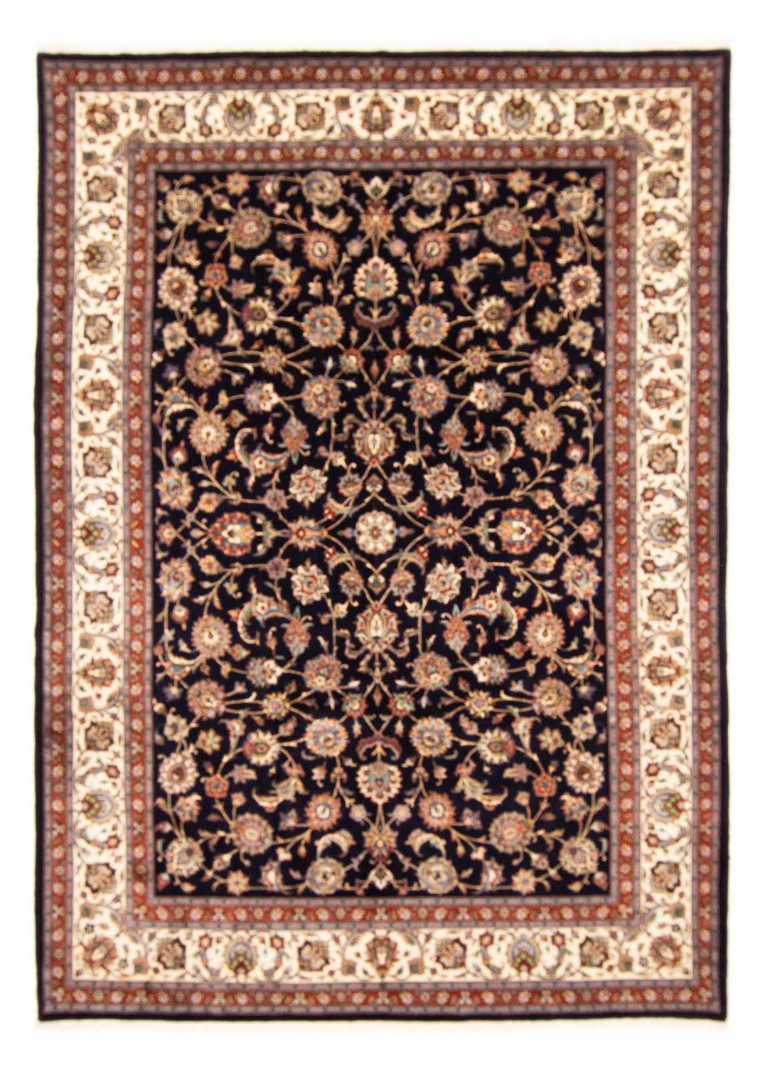 Alfombra persa - Clásica - 339 x 247 cm - azul oscuro