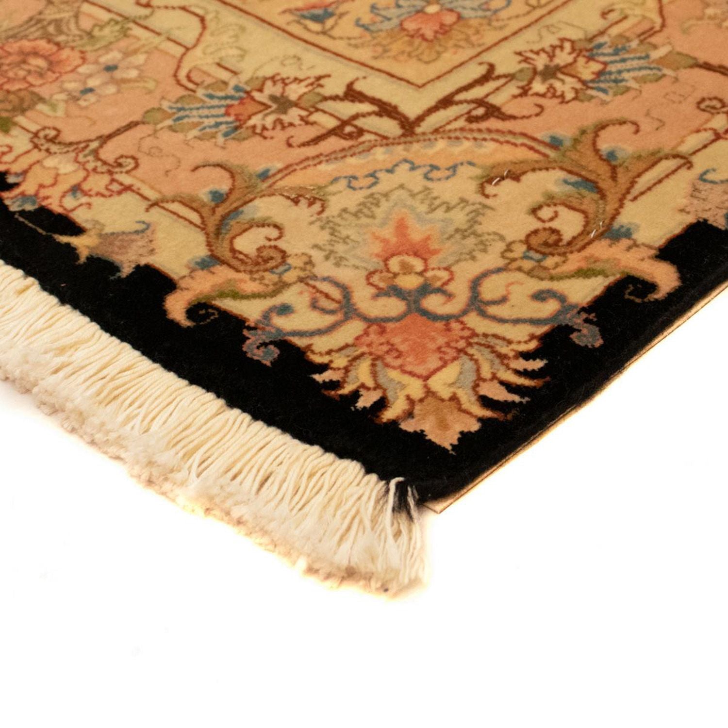 Alfombra Persa - Tabriz - Real - 156 x 98 cm - negro