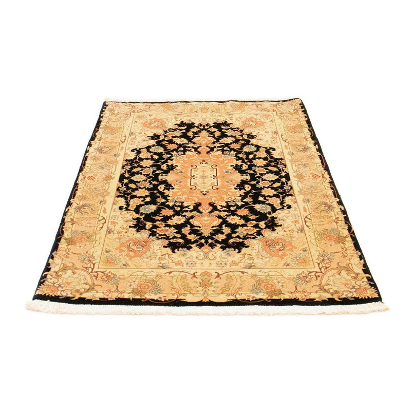 Alfombra Persa - Tabriz - Real - 156 x 98 cm - negro