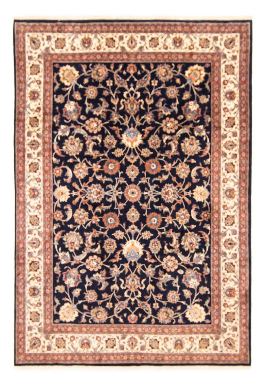 Alfombra persa - Clásica - 335 x 246 cm - azul oscuro
