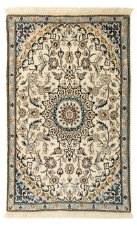 Alfombra Persa - Nain - Real - 136 x 85 cm - beige
