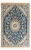 Alfombra Persa - Nain - Real - 133 x 85 cm - azul