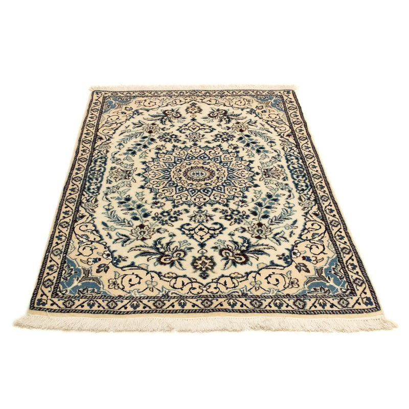 Alfombra Persa - Nain - Real - 131 x 87 cm - beige