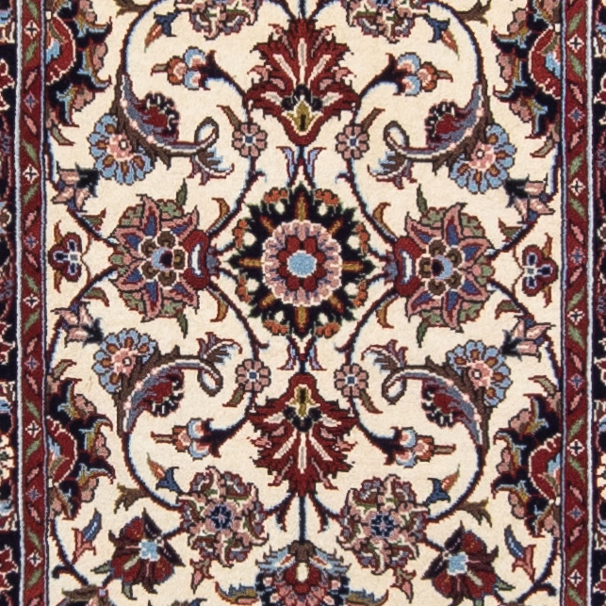 Alfombra de pasillo Alfombra persa - Clásica - 387 x 69 cm - beige