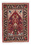 Alfombra persa - Clásica - 80 x 55 cm - rojo oscuro
