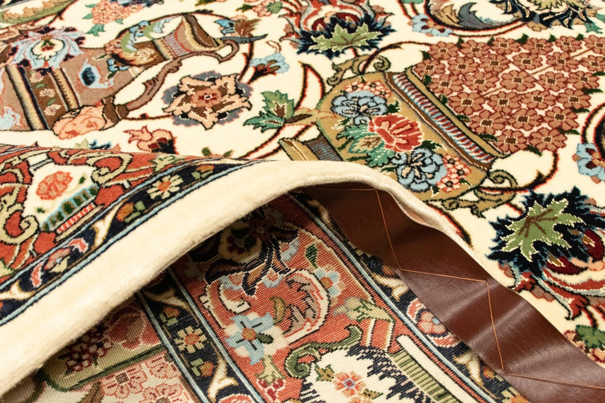 Alfombra persa - Ghom - 160 x 102 cm - beige