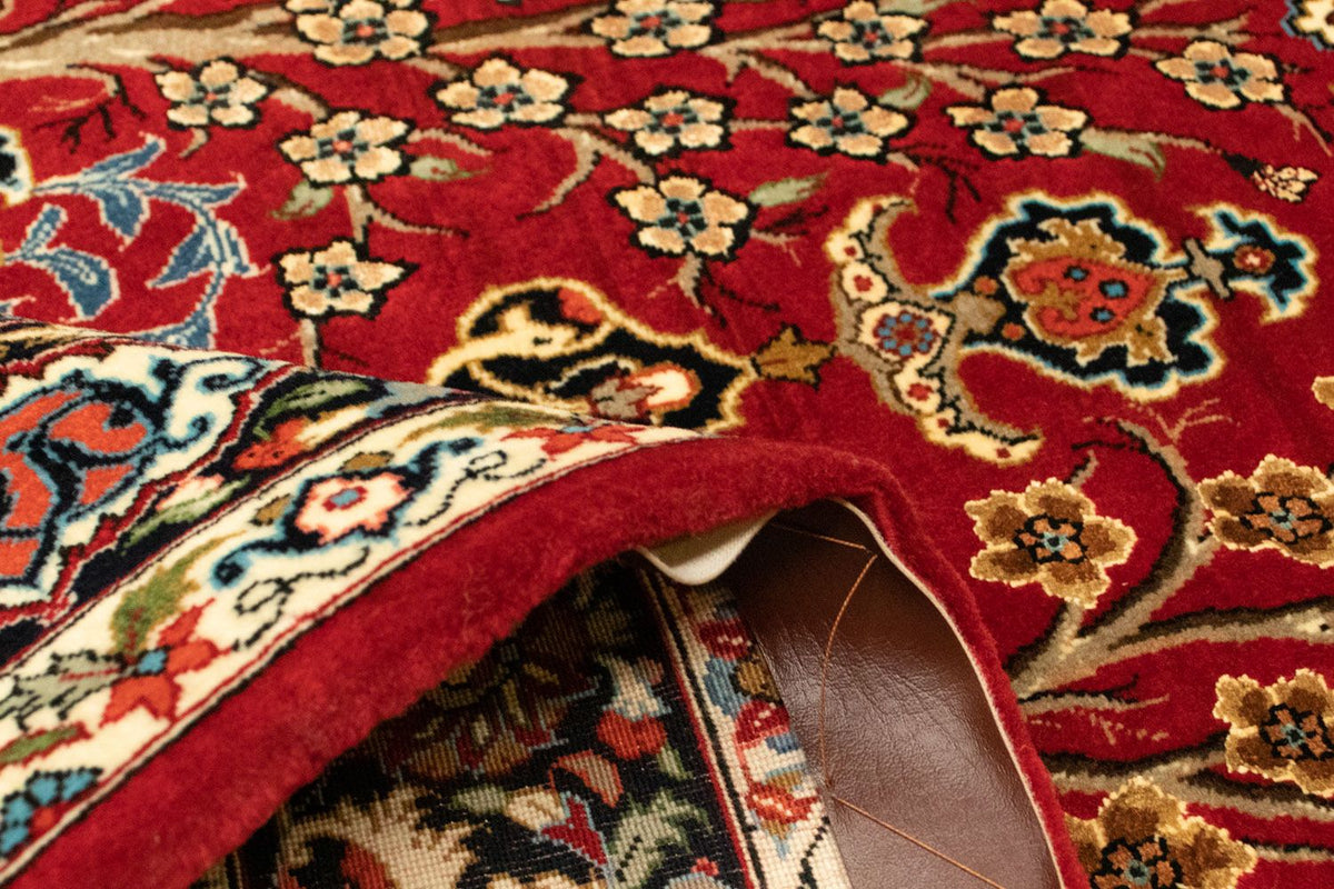 Alfombra persa - Ghom - 171 x 110 cm - rojo