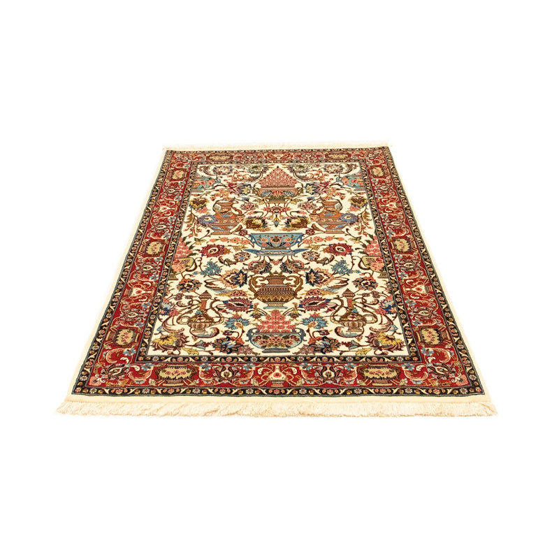 Alfombra persa - Ghom - 152 x 101 cm - beige