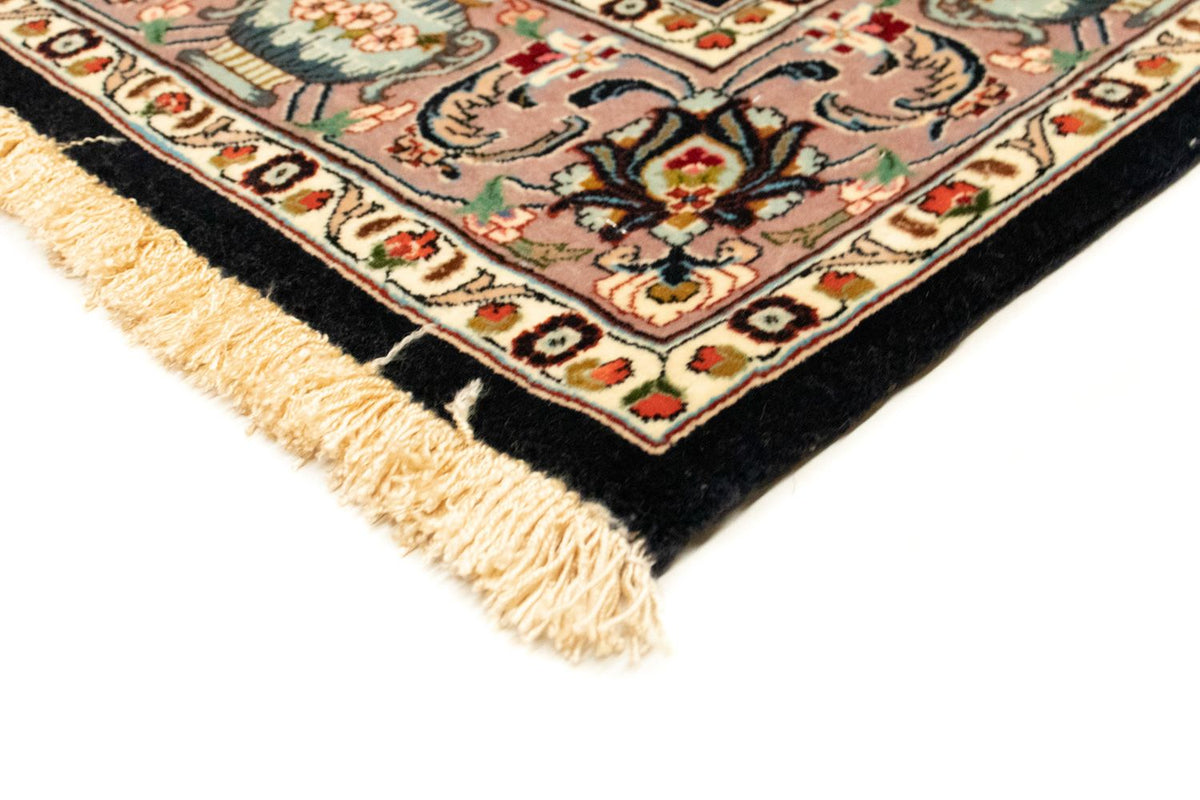 Alfombra persa - Ghom - 157 x 102 cm - negro