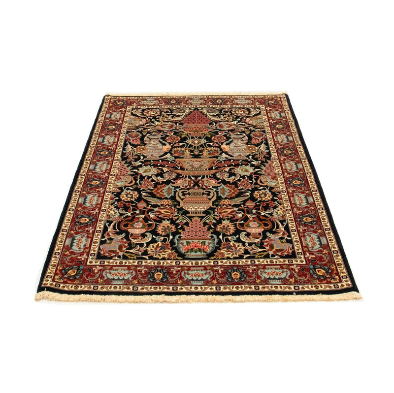 Alfombra persa - Ghom - 161 x 102 cm - negro